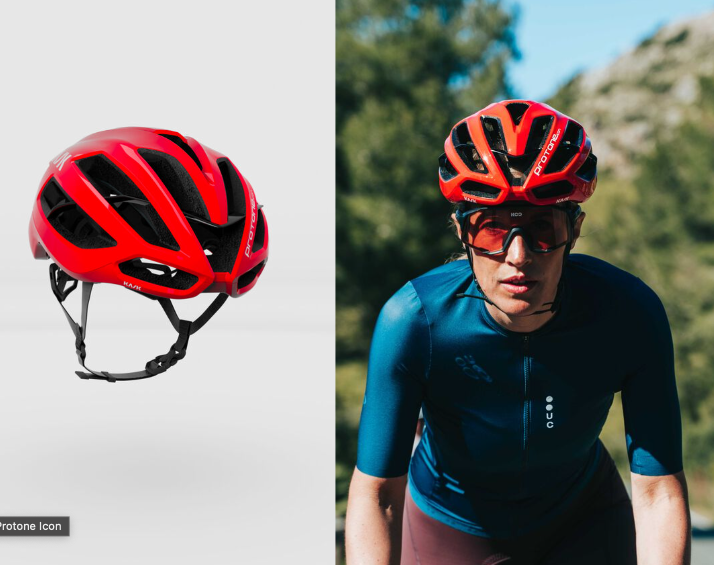 Kask Protone Icon Red, Medium