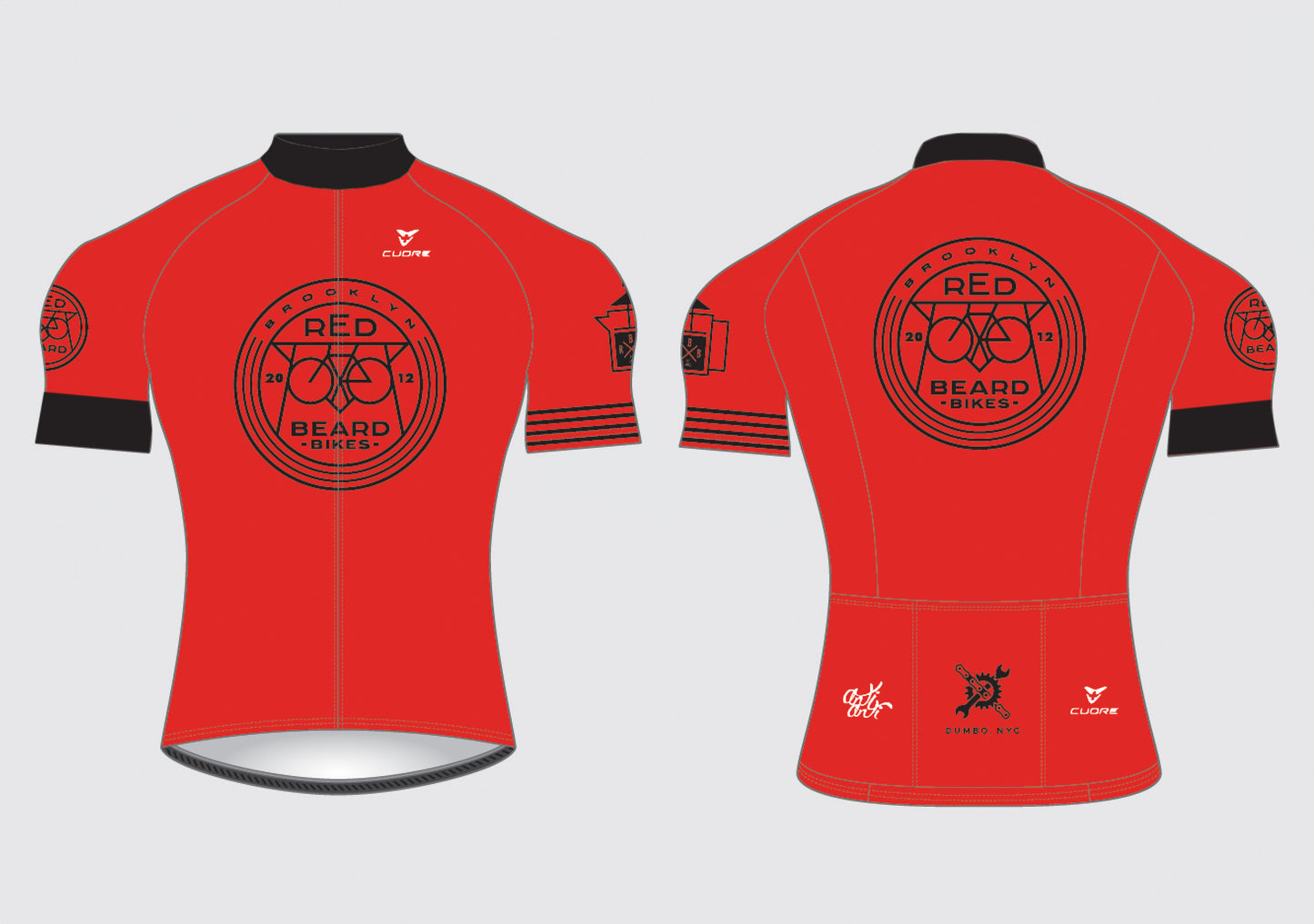 Redbeard Men's Red Summer Jersey